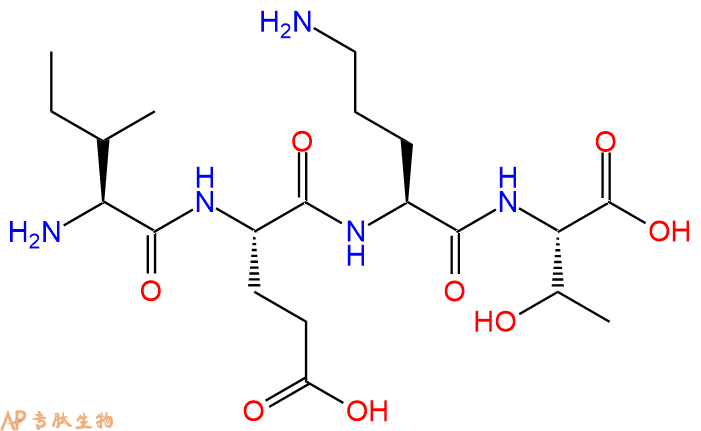 专肽生物产品H2N-Ile-Glu-Orn-Thr-COOH