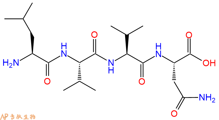 专肽生物产品H2N-Leu-Val-Val-Asn-COOH