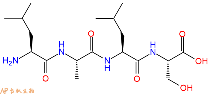 专肽生物产品H2N-Leu-Ala-Leu-Ser-COOH