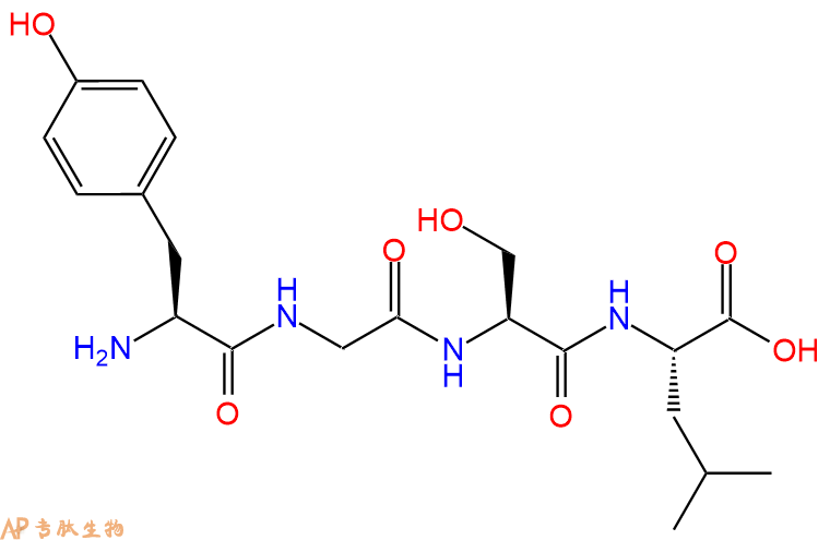 专肽生物产品H2N-Tyr-Gly-Ser-Leu-COOH