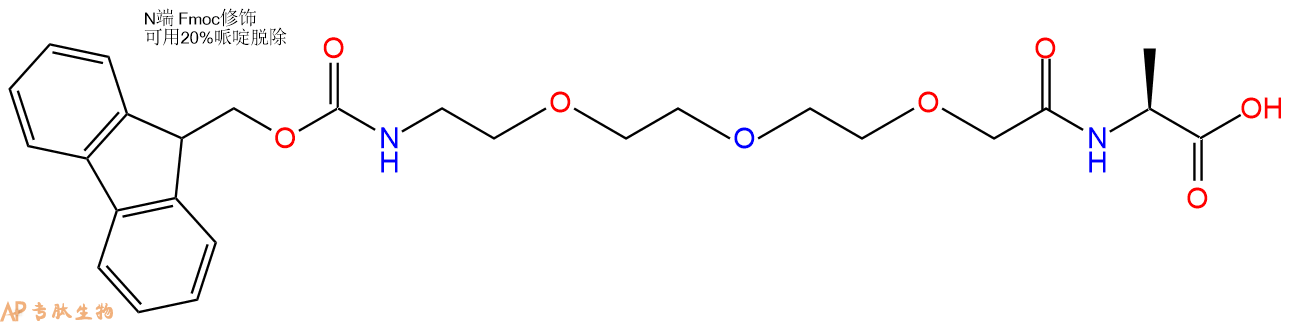 专肽生物产品Fmoc-PEG3-Ala