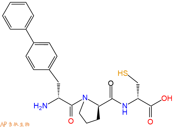 专肽生物产品H2N-DBip-DPro-DCys-COOH