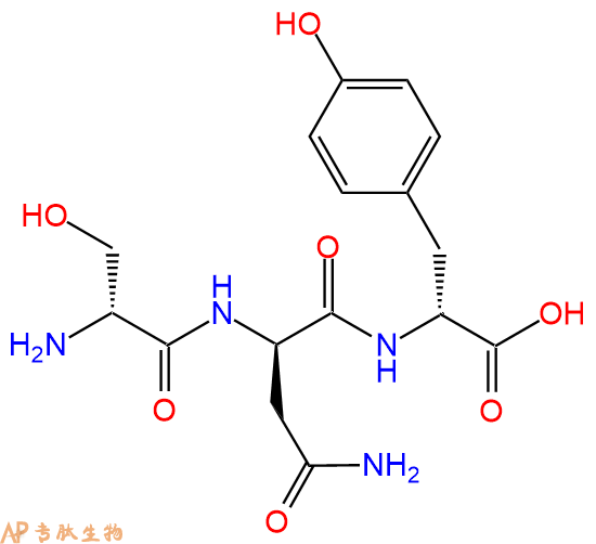 专肽生物产品H2N-DSer-DAsn-DTyr-COOH