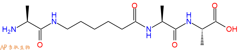 专肽生物产品H2N-Ala-Ahx-Ala-Ala-COOH