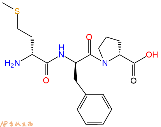 专肽生物产品H2N-DMet-DPhe-DPro-COOH