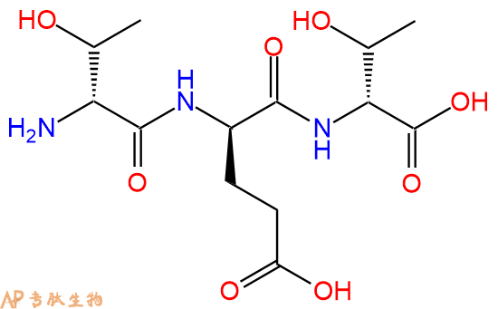 专肽生物产品H2N-DThr-DGlu-DThr-COOH
