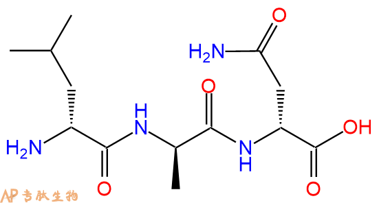 专肽生物产品H2N-DLeu-DAla-DAsn-COOH