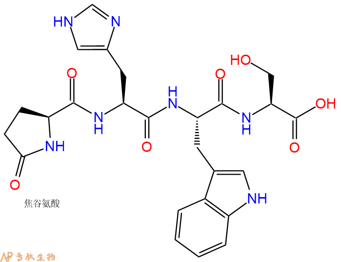 专肽生物产品黄体生成素释放激素LHRH (1-4) (free acid)77124-58-4