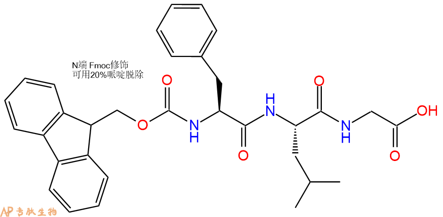 专肽生物产品Fmoc-Phe-Leu-Gly-COOH471908-60-8