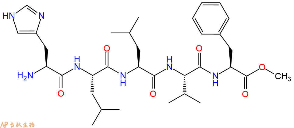 专肽生物产品H2N-His-Leu-Leu-Val-Phe-OMe91425-30-8