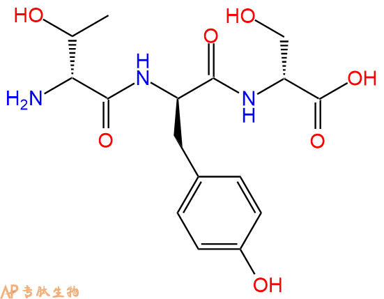 专肽生物产品H2N-DThr-DTyr-DSer-COOH