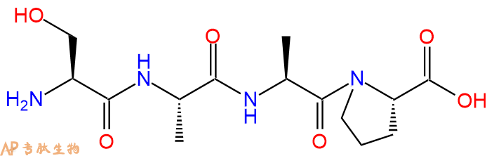 专肽生物产品H2N-Ser-Ala-Ala-Pro-COOH