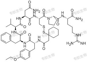 专肽生物产品(d(CH2)51,D-Tyr(Et)2,Val4,Arg8,des-Gly9)-Vasopressin90332-82-4