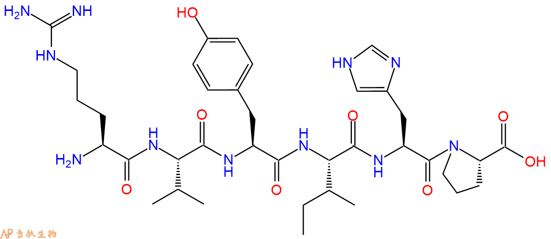 专肽生物产品血管紧张素I / II（2-7）、Angiotensin 1/2 (2-7)104180-23-6