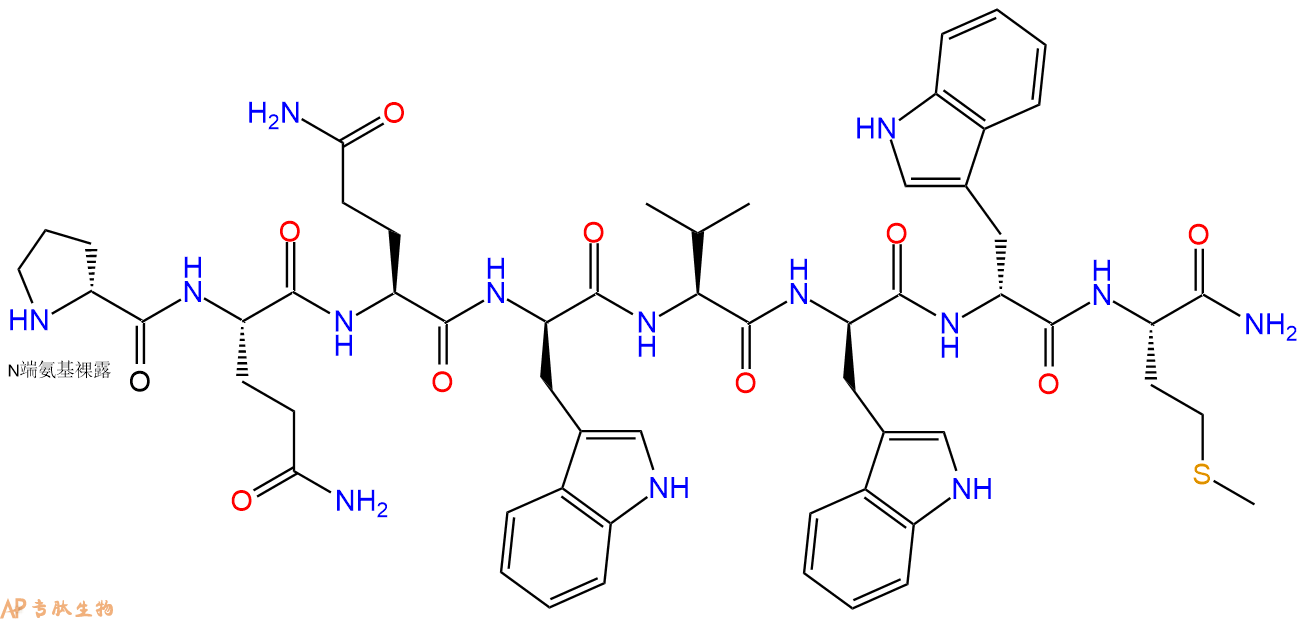 专肽生物产品Pvt-SP (4-11)、(D-PRO4,D-TRP7·9·10,VAL8)-SUBSTANCE P (4-11)86917-56-8