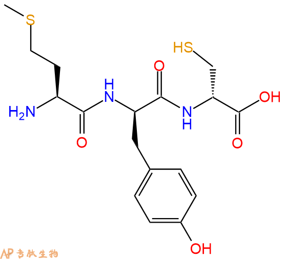 专肽生物产品H2N-Met-DTyr-DCys-COOH