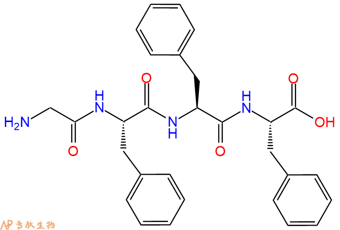 专肽生物产品H2N-Gly-Phe-Phe-Phe-COOH