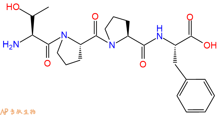 专肽生物产品H2N-Thr-Pro-Pro-Phe-COOH