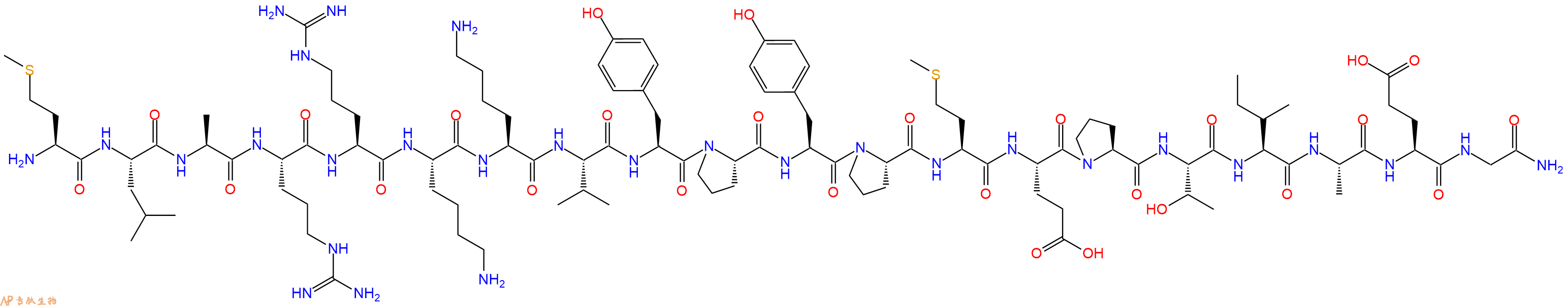 专肽生物产品LF 20 Consensus Peptide. Anthrax Related Lethal Fa