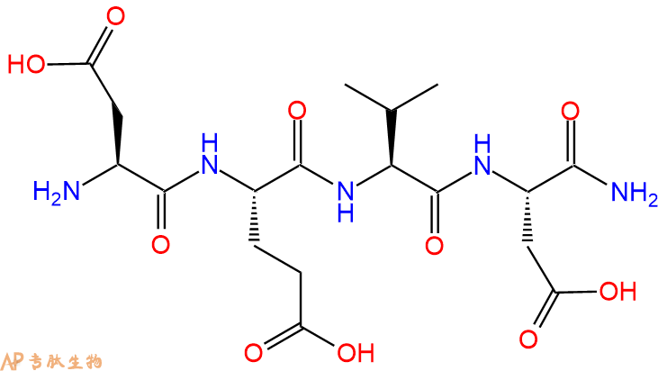 专肽生物产品H2N-Asp-Glu-Val-Asp-NH2