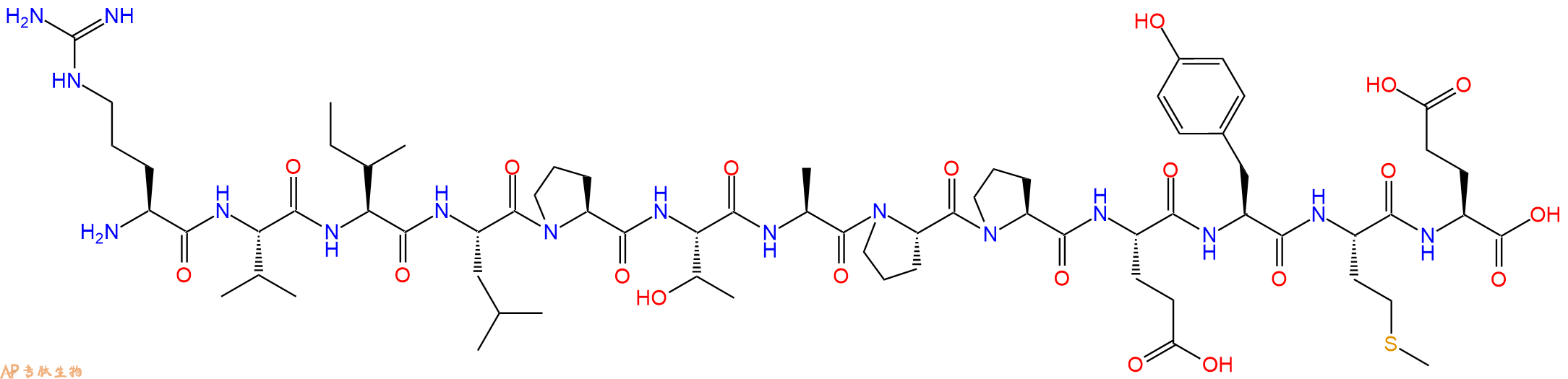 专肽生物产品病毒包膜相关蛋白肽 matrix protein (3-15) [Zaire ebolavirus]