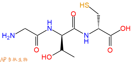 专肽生物产品H2N-Gly-DThr-DCys-COOH