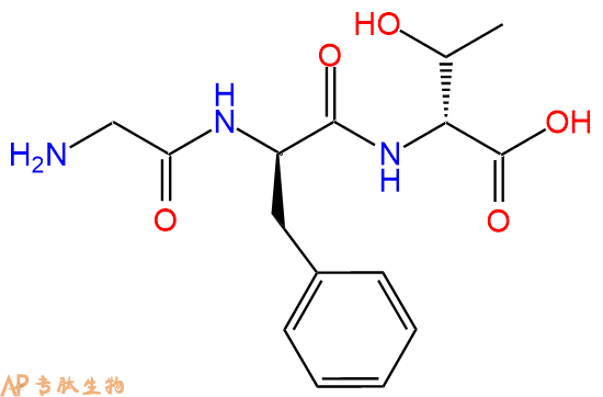 专肽生物产品H2N-Gly-DPhe-DThr-COOH