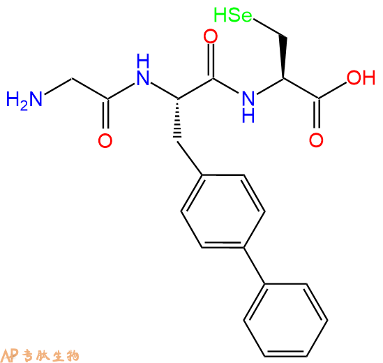 专肽生物产品H2N-Gly-Bip-Sec-COOH