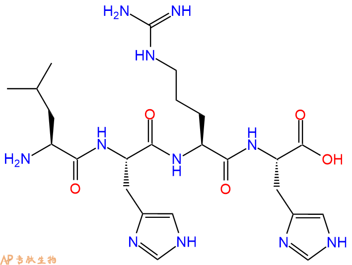 专肽生物产品H2N-Leu-His-Arg-His-COOH