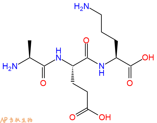 专肽生物产品H2N-Ala-Glu-Orn-COOH