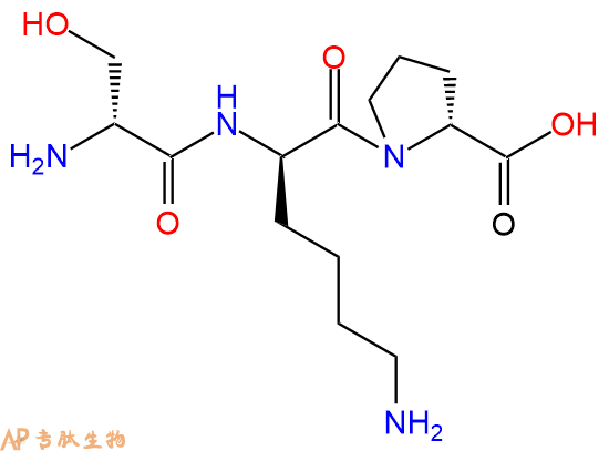 专肽生物产品H2N-DSer-DLys-DPro-COOH