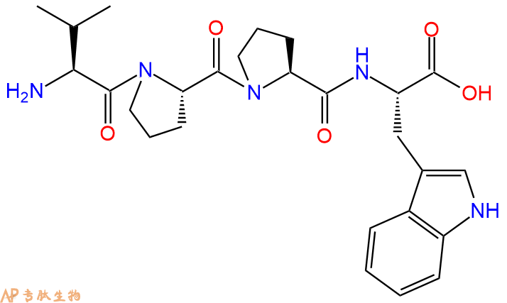 专肽生物产品H2N-Val-Pro-Pro-Trp-COOH