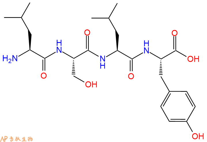 专肽生物产品H2N-Leu-Ser-Leu-Tyr-COOH