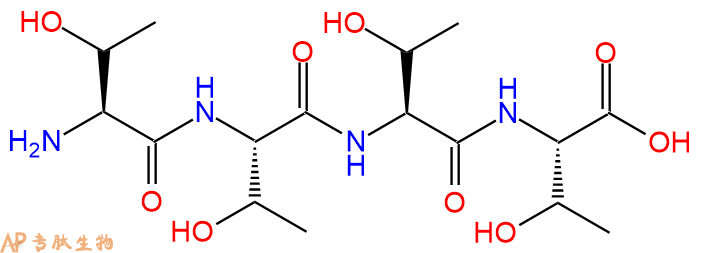 专肽生物产品H2N-Thr-Thr-Thr-Thr-COOH
