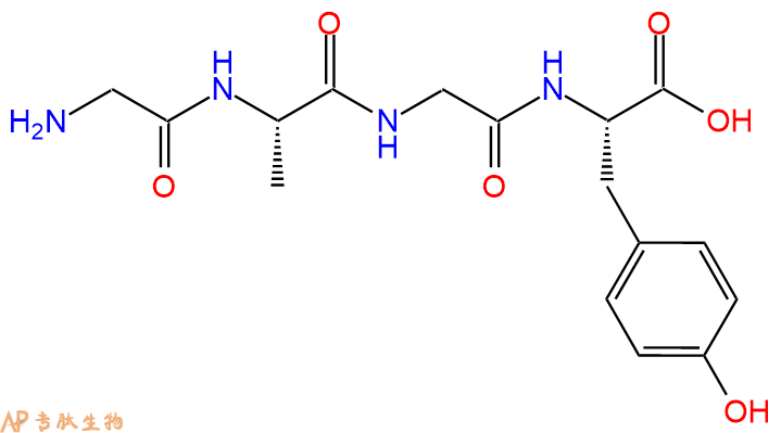 专肽生物产品H2N-Gly-Ala-Gly-Tyr-COOH