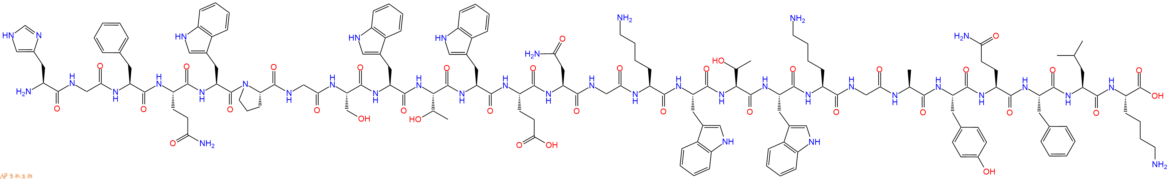 专肽生物产品靶向肽：APT STAT31345420-96-3