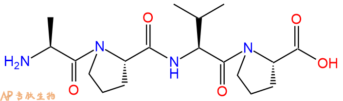 专肽生物产品H2N-Ala-Pro-Val-Pro-COOH