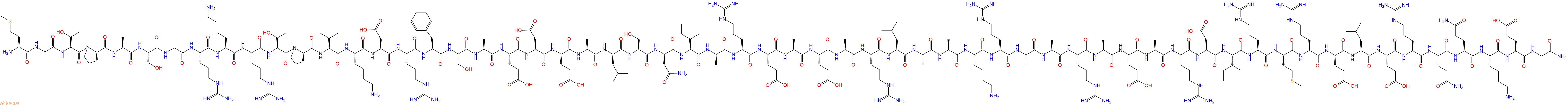 专肽生物产品H2N-Met-Gly-Thr-Pro-Ala-Ser-Gly-Arg-Lys-Arg-Thr-Pro-Val-Lys-Asp-Arg-Phe-Ser-Ala-Glu-Asp-Glu-Ala-Leu-Ser-Asn-Ile-Ala-Arg-Glu-Ala-Glu-Ala-Arg-Leu-Ala-Ala-Lys-Arg-Ala-Ala-Arg-Ala-Glu-Ala-Arg-Asp-Ile-Arg-Met-Arg-Glu-Leu-Glu-Arg-Gln-Gln-Lys-Glu-Gly-NH2