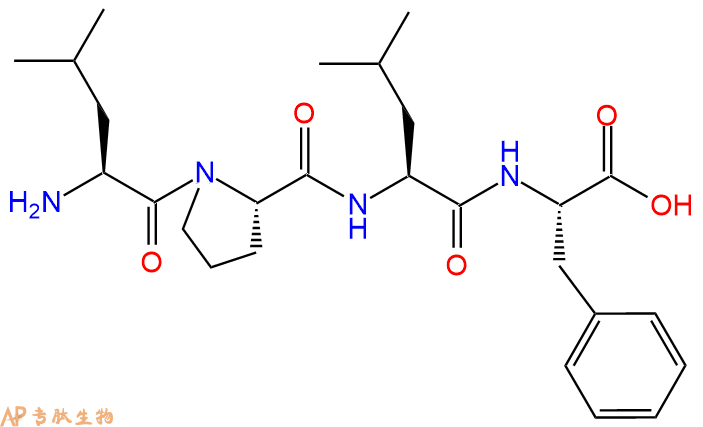 专肽生物产品H2N-Leu-Pro-Leu-Phe-COOH