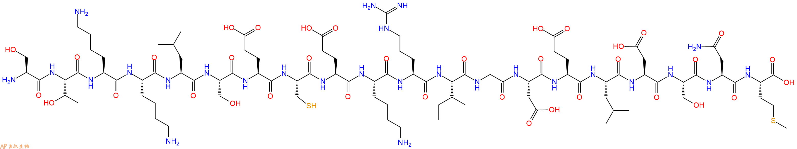 专肽生物产品[Glu63] Bax BH3, mutant