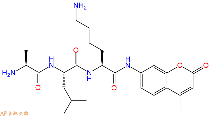 专肽生物产品H2N-Ala-Leu-Lys-AMC
