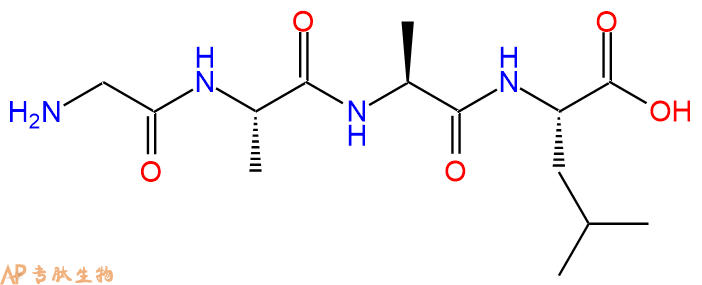 专肽生物产品H2N-Gly-Ala-Ala-Leu-COOH