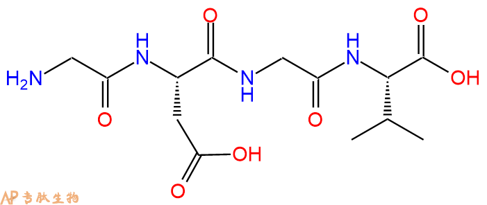 专肽生物产品H2N-Gly-Asp-Gly-Val-COOH