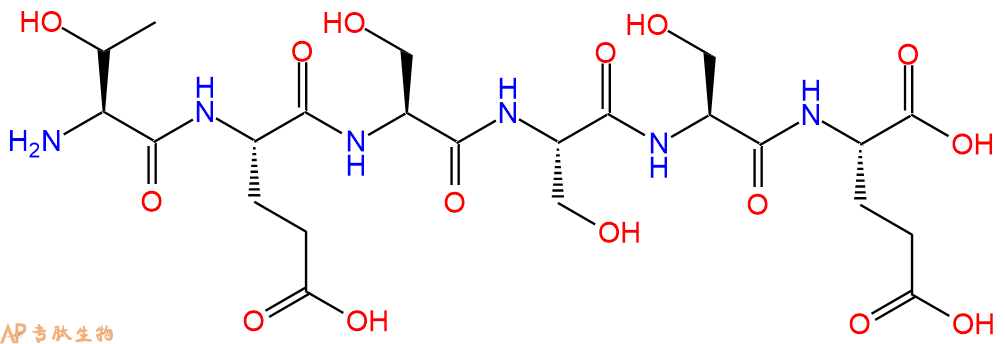 专肽生物产品H2N-Thr-Glu-Ser-Ser-Ser-Glu-COOH