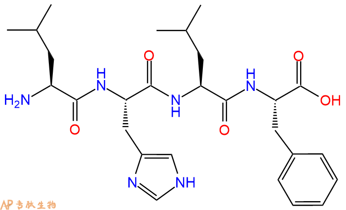专肽生物产品H2N-Leu-His-Leu-Phe-COOH