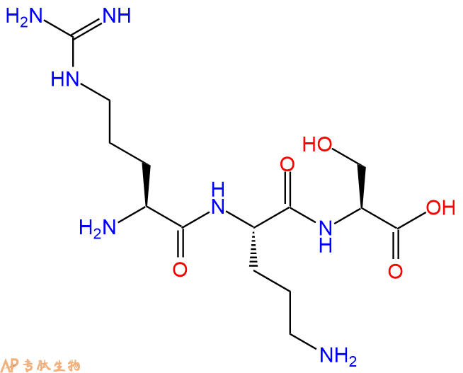 专肽生物产品H2N-Arg-Orn-Ser-COOH