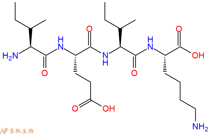 专肽生物产品H2N-Ile-Glu-Ile-Lys-COOH