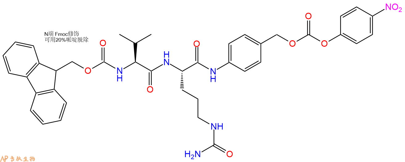 专肽生物产品Peptide Linkers（ADC Linkers）：Fmoc-Val-Cit-PAB-PNP863971-53-3