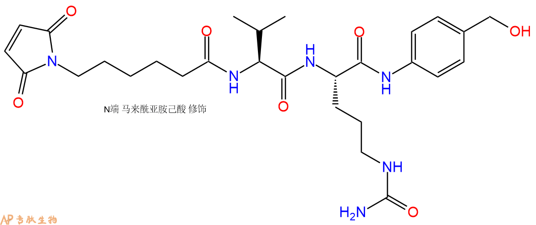 专肽生物产品Peptide Linkers（ADC Linkers）：MC-Val-Cit-PAB-OH159857-80-4
