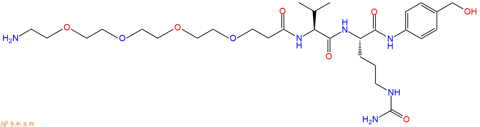 专肽生物产品NH2-PEG4-Val-Cit-PAB-OH2055024-61-6